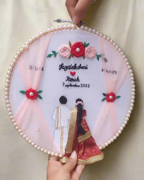 Couple Wedding Embroidery